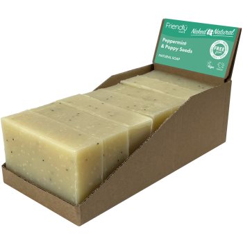 Friendly Soap Natural Soap Peppermint & Poppy Seeds săpun natural - imagine 2